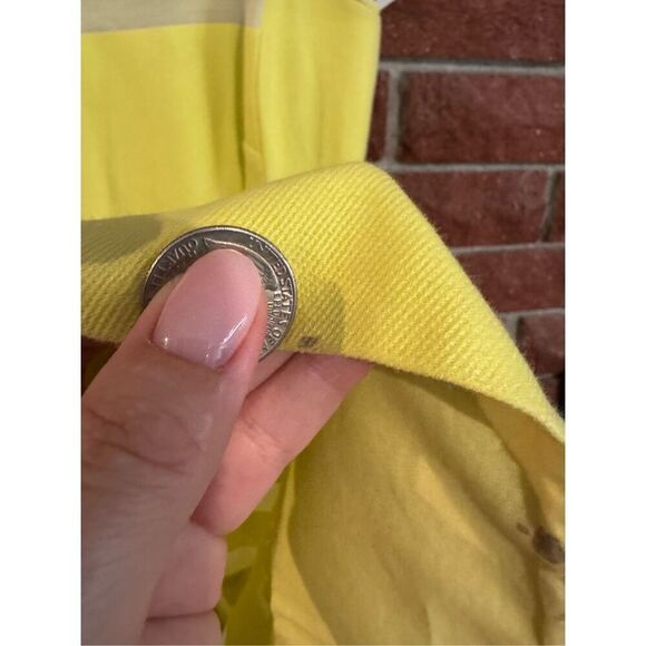 Lafayette 148 Yellow Fit & Flare Dress *note - Picture 10 of 13